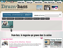 Tablet Screenshot of drum-bass.net
